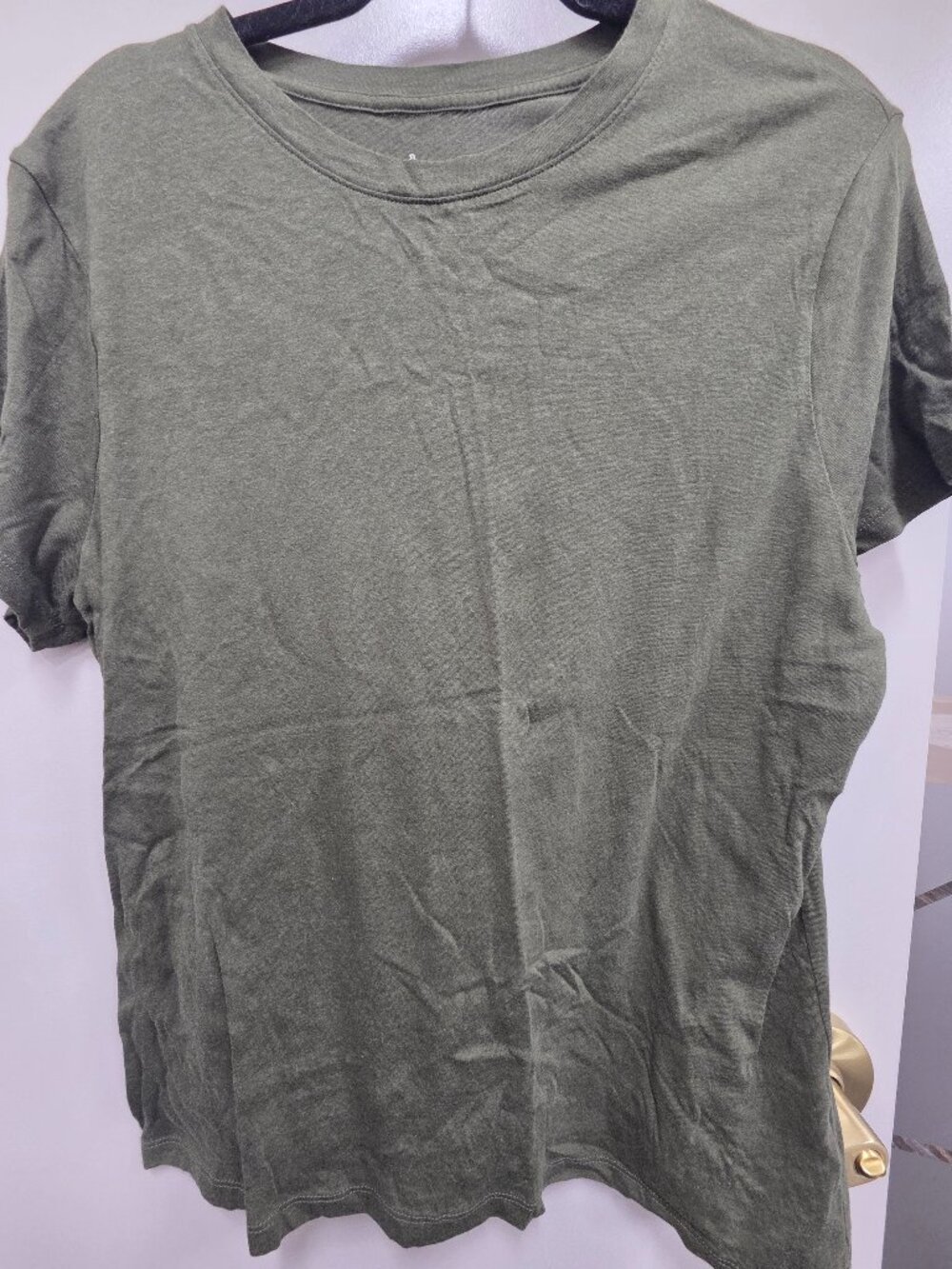 A New Day Olive Green Tee | Size Large